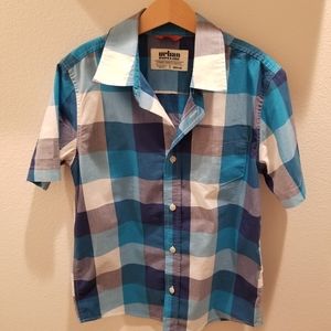 Urban Pipeline, boys M, blue check.